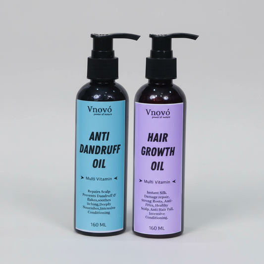 Healthy Hair Duo (Anti-Dandruff + Hair Growth Oil)