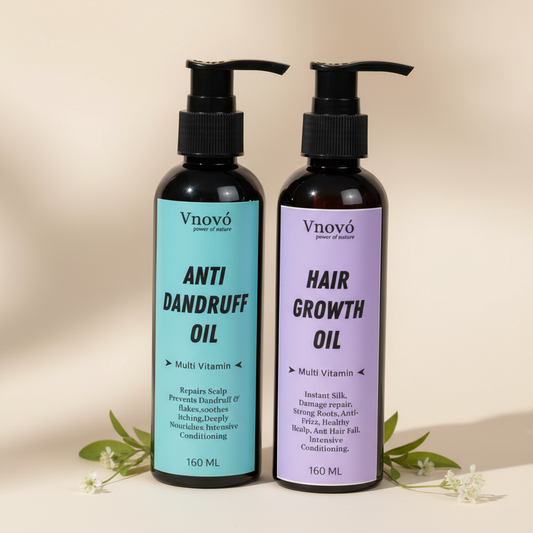 Healthy Hair Duo (Anti-Dandruff + Hair Growth Oil)