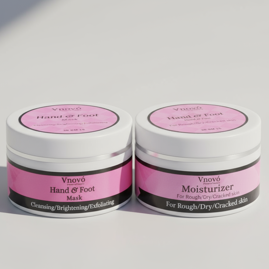 Hand & Foot Care Duo (Mask + Moisturizer)